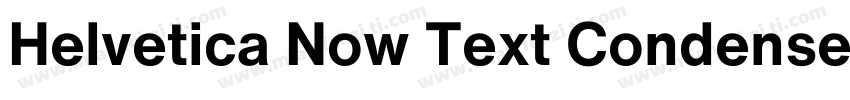 Helvetica Now Text Condensed字体转换